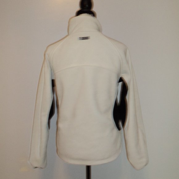 Pacific Trail Women's Small Jacket Coat Winter Reversible Fleece Black White - Picture 7 of 9